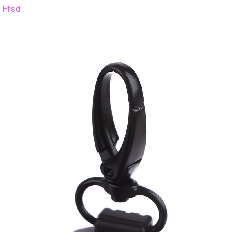 {Ffsd} Móc Khóa Thể Thao Dạng Kéo Ba Lô Tròn Màu Đen Đơn Giản Cổ Điển Có Thể Thu Gọn Dễ Dàng Bán Chạy