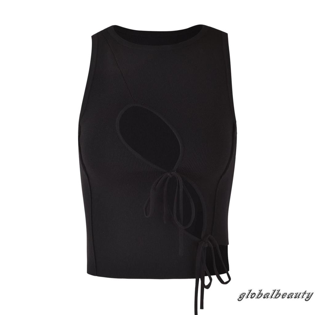 Gb Áo Tank Top Không Tay Cắt Xén Cơ Bản Thời Trang Mùa Hè Dành Cho Nữ