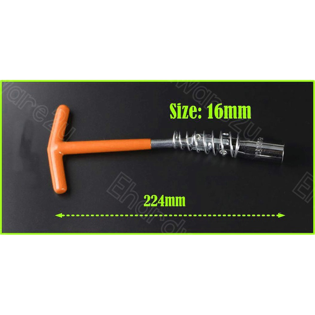 Khẩu tháo bugi, tuýp mở bugi 16mm- mở bugi ô tô, xe máy, xe honda, xe tay ga