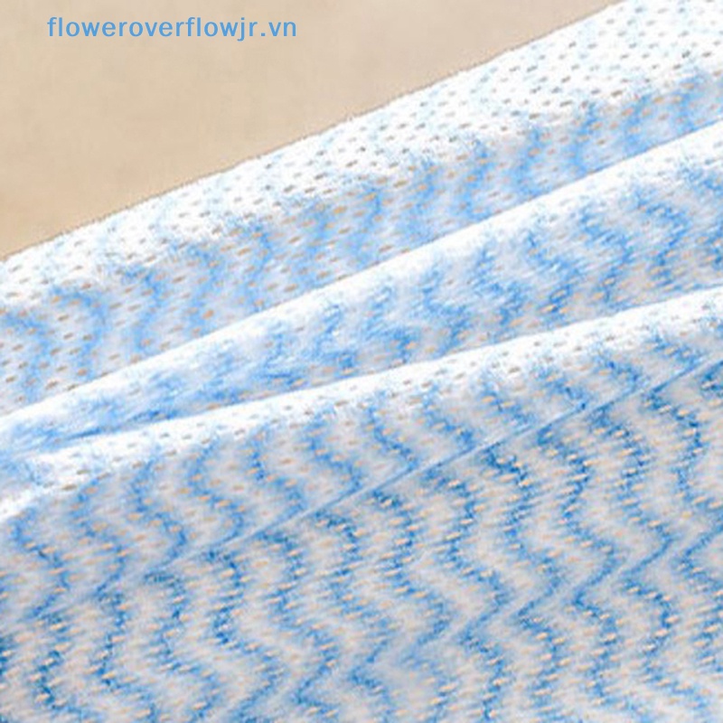 Bộ 80 Khăn Lau Chén Dĩa Bằng Vải Không Dệt Dùng Một Lần Đa Năng