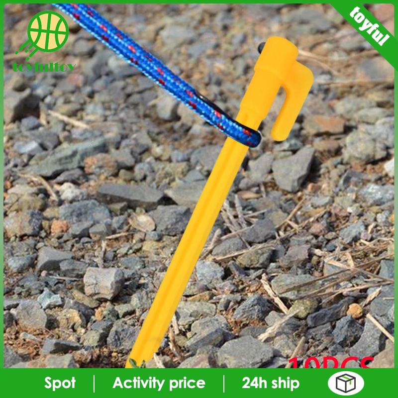 Bộ 10 Cọc Cắm Lều Trọng Lượng Nhẹ Tiện Dụng