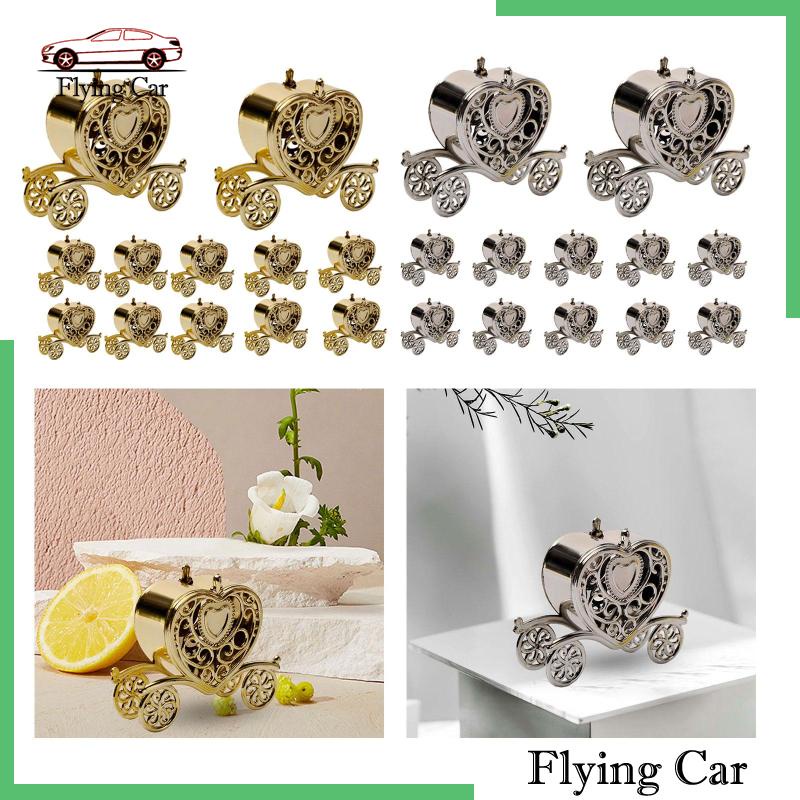 Bộ 12 Hộp Đựng Kẹo Hình Trái Tim Dùng Trang Trí Bàn Tiệc