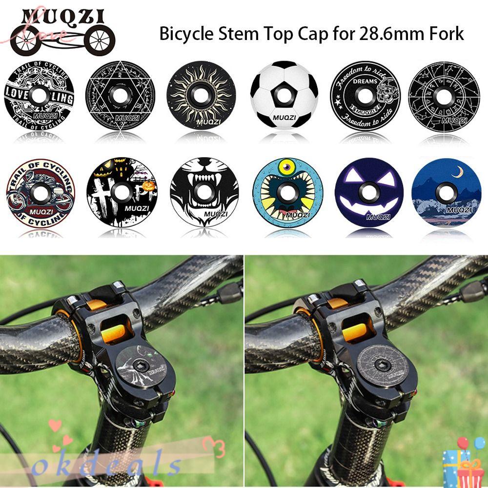 OKDEALS 1 Vỏ Bọc Tay Lái Xe Đạp MTB Bằng Hợp Kim Nhôm Chất Lượng Cao 28.6mm