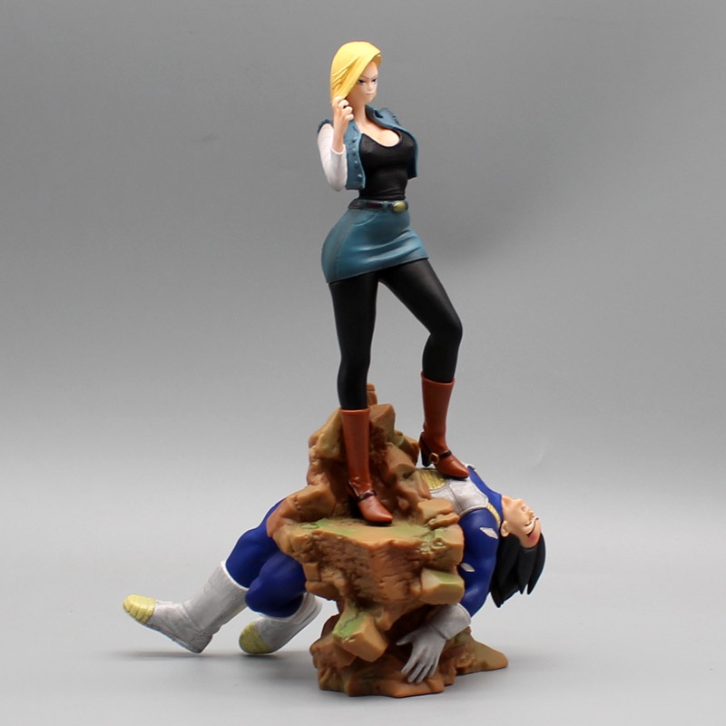 Mô Hình Nhân Vật Vegeta Trong Dragon Ball Z Android 18 Kích Thước 25CM
