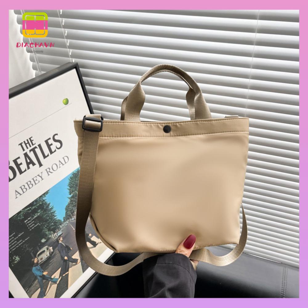 DIACHAVN Túi Xách Vải Nylon Phong Cách Vintage Cho Nữ