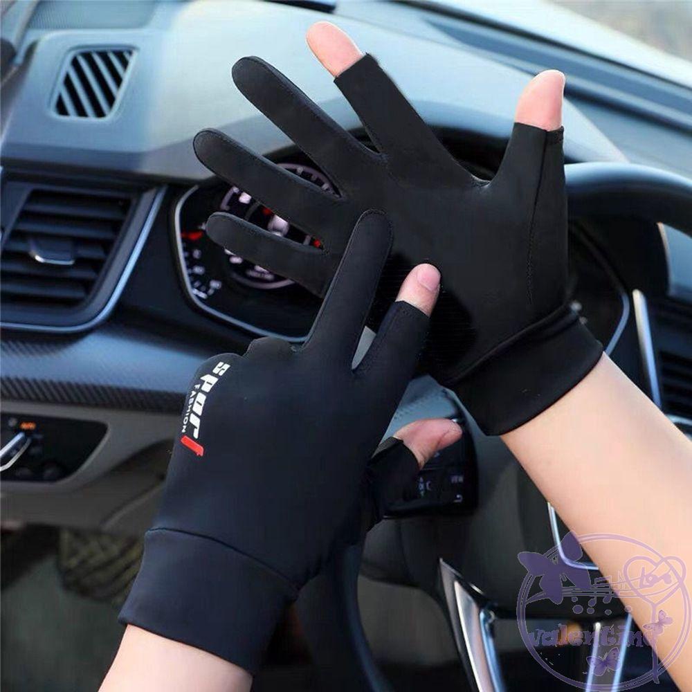 AVALENTINE Găng Tay Lái Xe Chống Nắng Tia UV Có Thể Chạm Màn Hình Cảm Ứng Dành Cho Nam