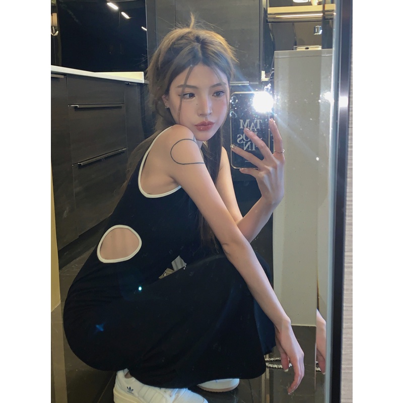 Đầm maxi Sát Nách Dáng Ôm Quyến Rũ Cho Nữ