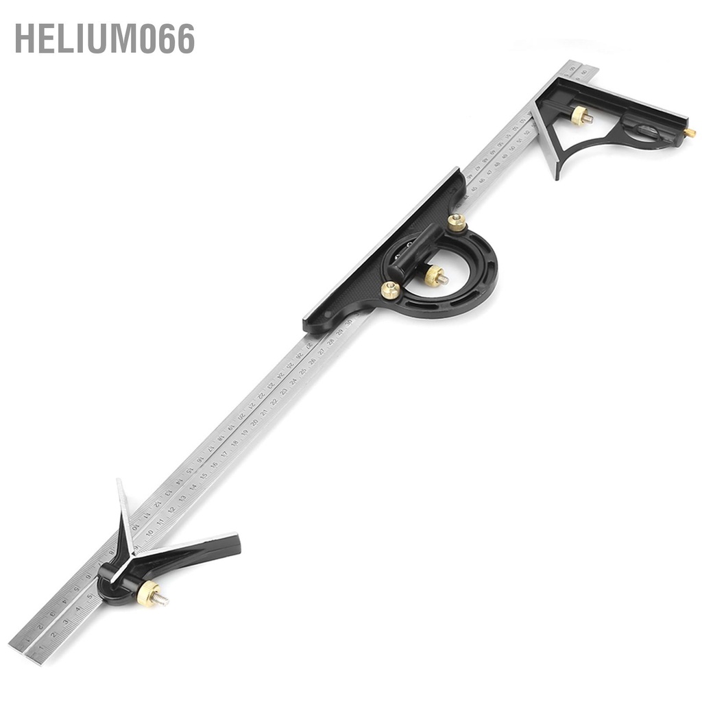 Helium066 Công cụ đo lường kết hợp có thể điều chỉnh bằng kim loại Vuông góc phải kỹ sư