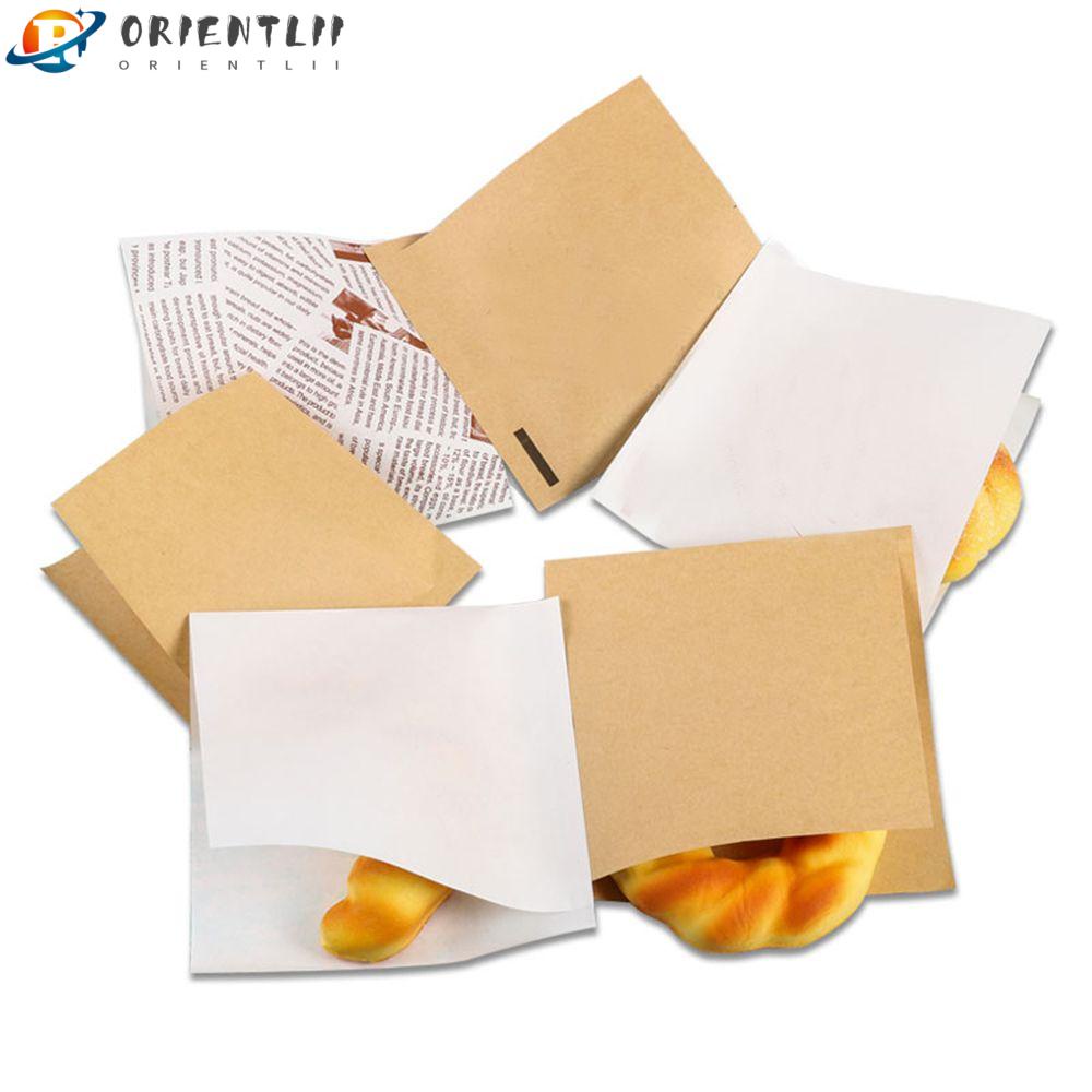 ORIENTLII Set 100 Giấy Gói Bánh Donut Chống Thấm Dầu