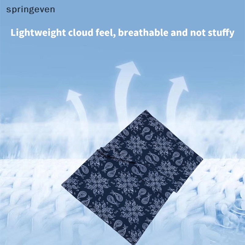 Khẩu Trang Chống Nắng Bằng Nylon Lụa Lạnh Thoáng Khí Bảo Vệ Khỏi Tia UV Cho Nam