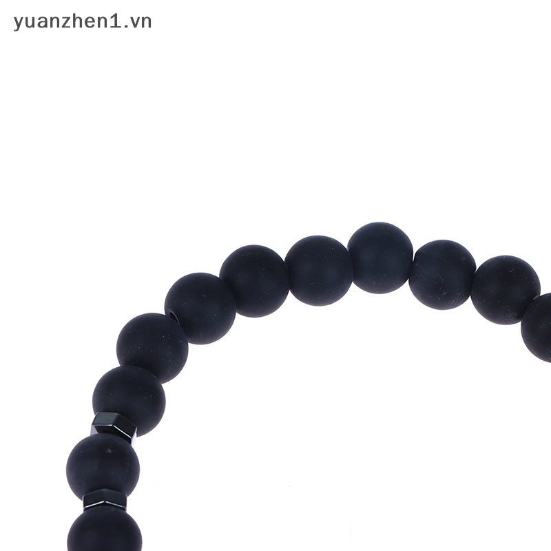 Vòng Tay Chuỗi Hạt Đá Núi Lửa Tự Nhiên Dành Cho Nam Và Nữ