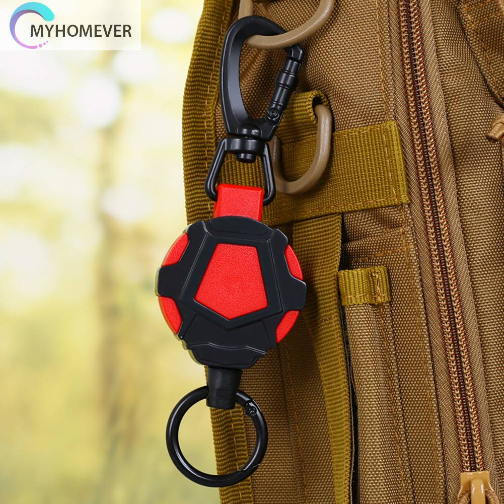 Dây Móc Chìa Khóa Co Giãn Chống Thất Lạc Có Thể Thu Gọn Tiện Dụng Giá Đỡ