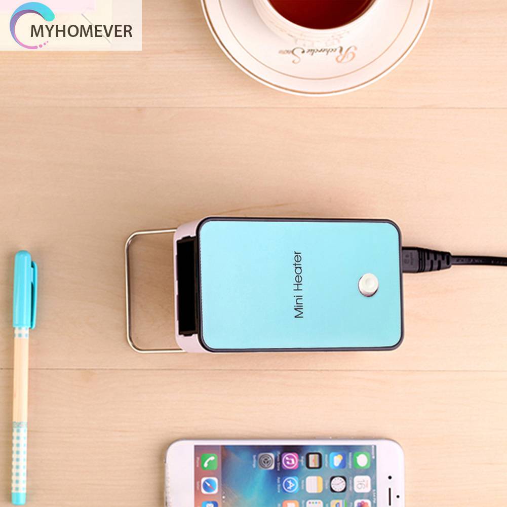 Máy Sưởi Để Bàn Không Trượt Có Giá Đỡ 50W Nhỏ Gọn Cho Mùa Đông