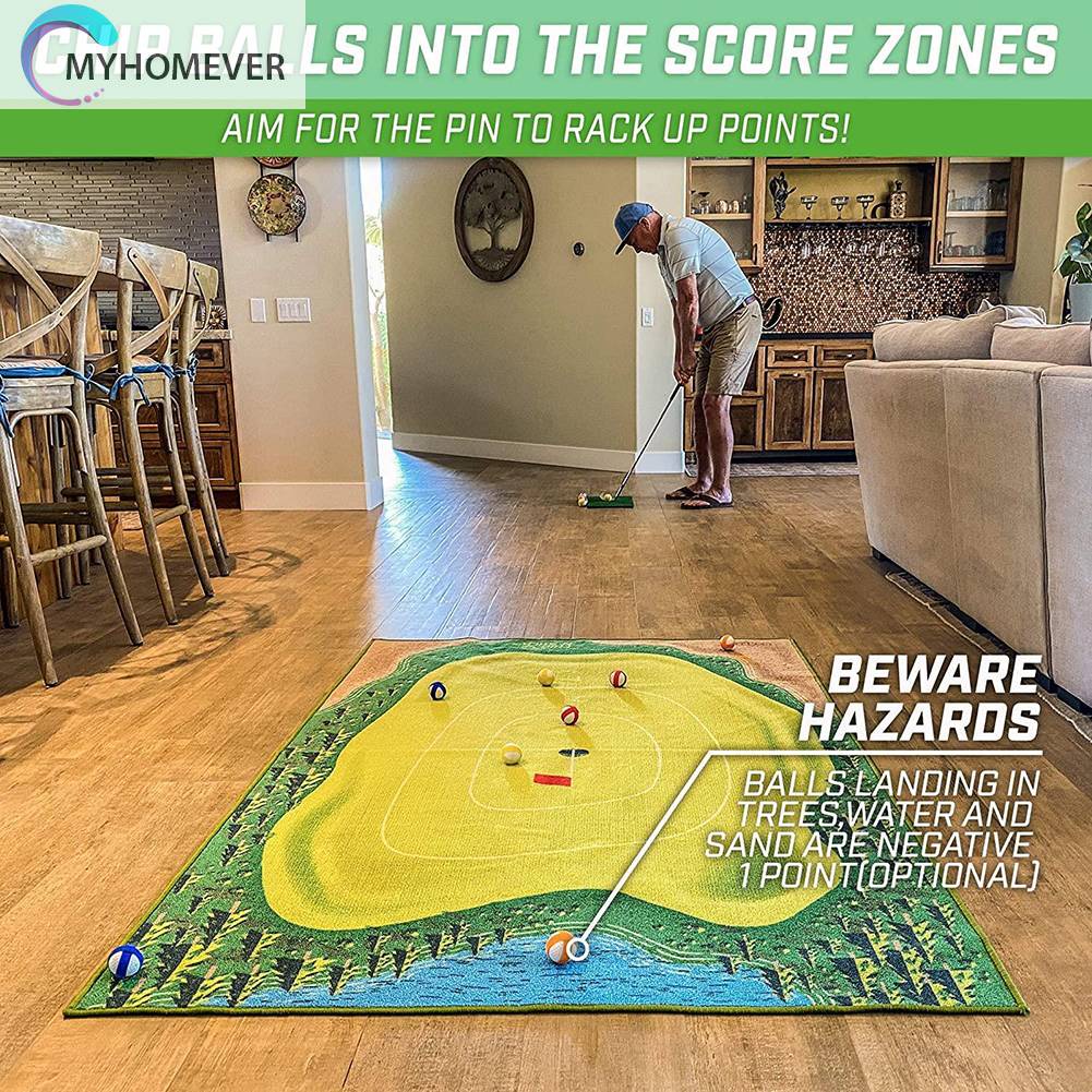 Bộ Dụng Cụ Luyện Tập Chơi Golf Trong Nhà / Ngoài Trời Tiện Lợi