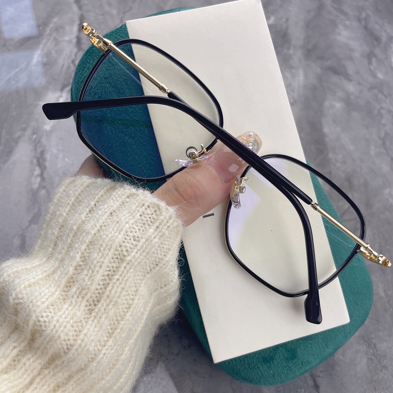 【-0°~-400°Mắt Kính Chống Bức Xạ Ánh Sáng Xanh Thời Trang Hàn Quốc Cho Nam Nữ