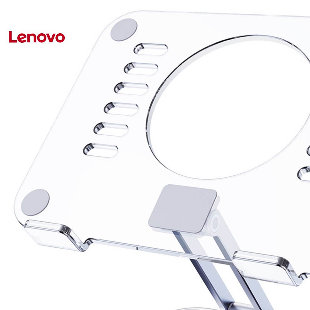 Giá Đỡ Máy Tính Bảng Trong Suốt Không Trượt Xoay 360 Độ Hình Hoa Hướng Dương