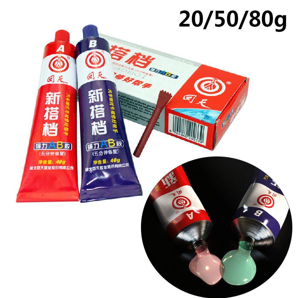 PISTA Keo Dán Niêm Phong Nhanh Khô Chống Thấm Nước 20 / 50 / 80g AB Tiện Lợi