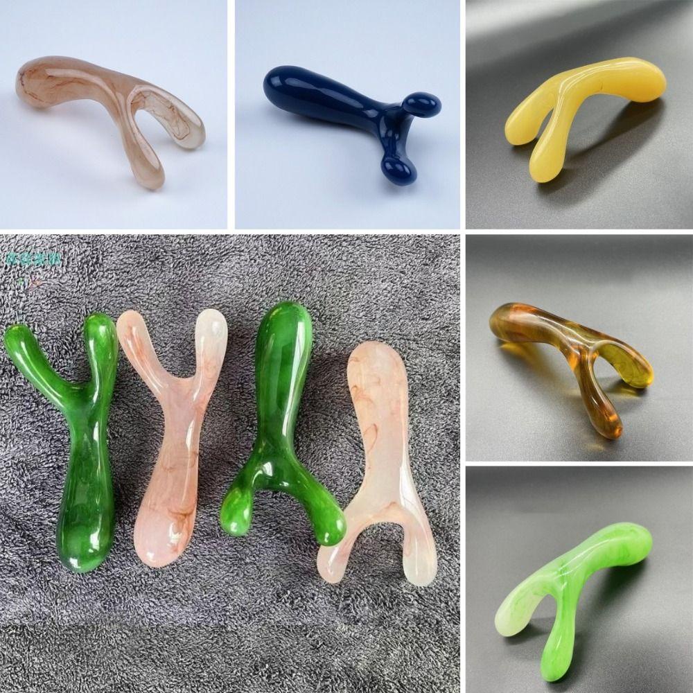 FALLFORBEAUTY Dụng Cụ Mát Xa Mũi Hình Chữ Y Chuyên Dụng Cho SPA