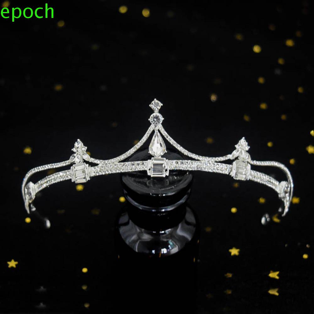 EPOCH Vương Miện Công Chúa Đính Đá Pha Lê Phong Cách Retro Thanh Lịch