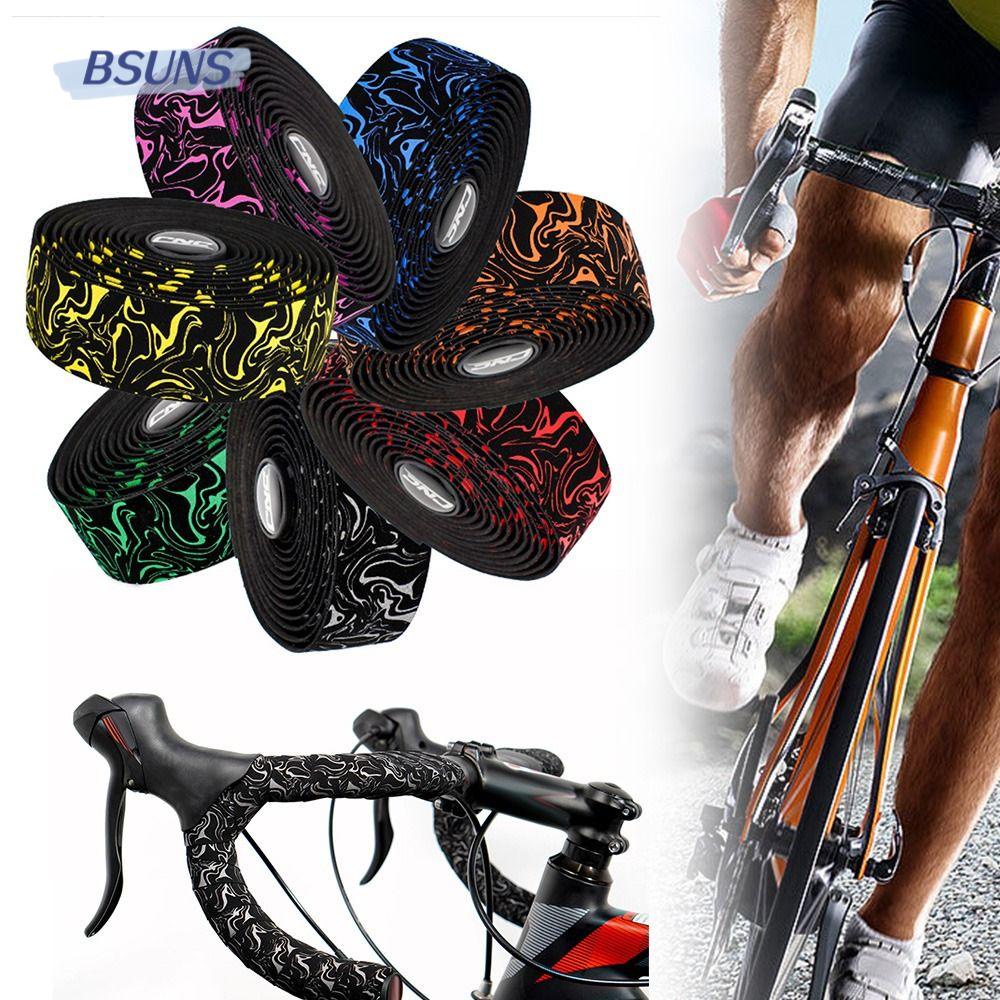 BSUNS Set 2 Cuộn Băng Quấn Tay Lái Xe Đạp MTB Chống Sốc &amp; Trượt