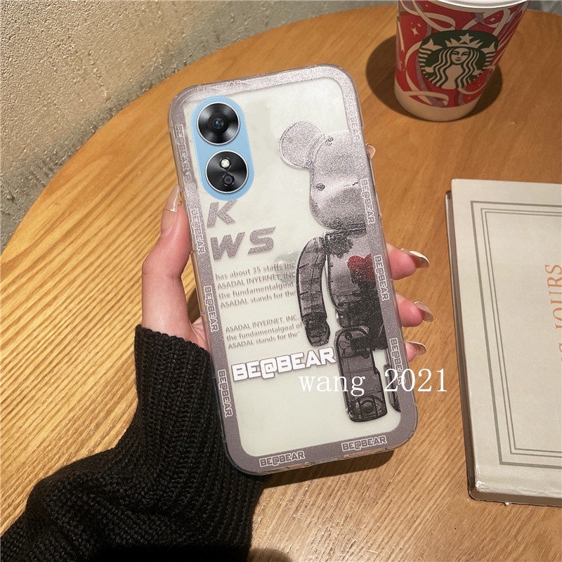 Ốp Điện Thoại Dẻo Trong Suốt Hình Gấu Dễ Thương Cho OPPO Reno10 Reno10 Pro + Plus 5G OPPO A78 4G 2023 OPPOReno10 Pro 5G