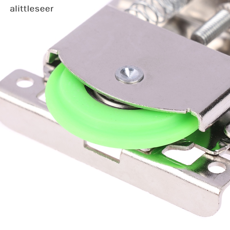 1 Bộ Bánh Xe Ròng Rọc Bằng Nhựa Thép Lắp Ráp Cho Cửa Gương