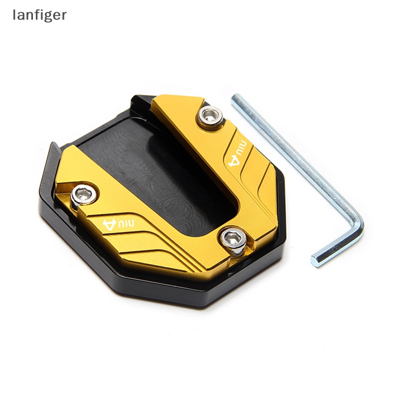 Lanf Miếng Đệm Mở Rộng Chân Chống Đứng Xe Máy Xe Đạp EN