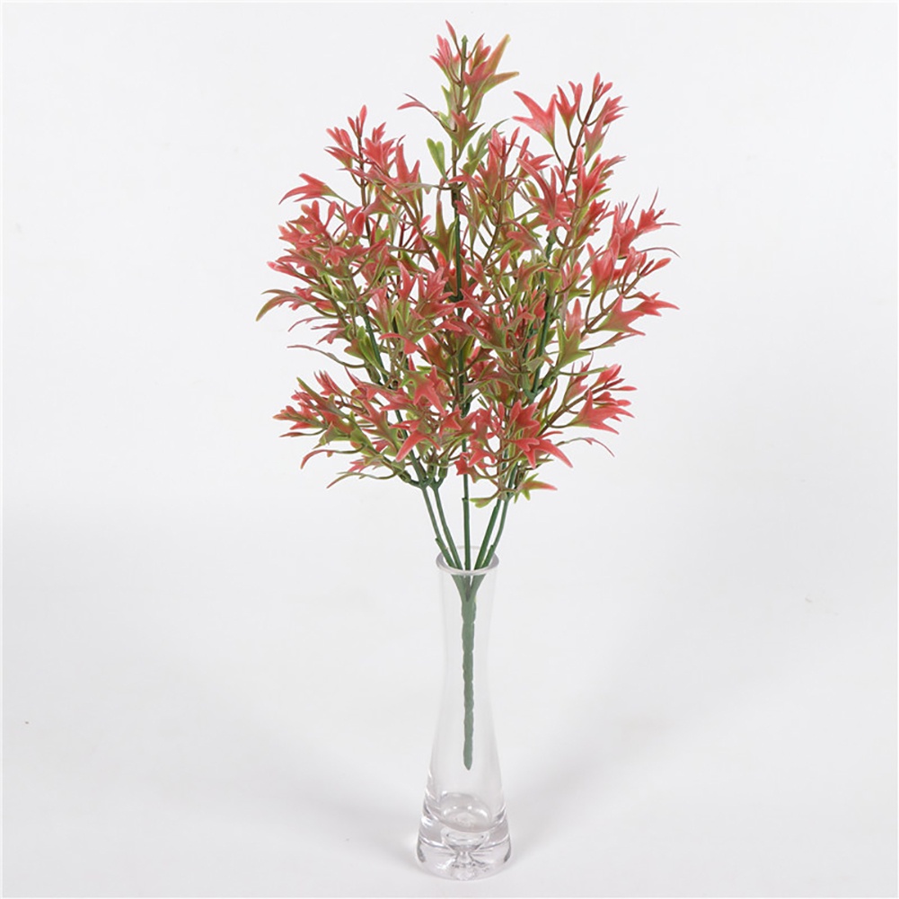 1 Bó Hoa Cỏ Nhân Tạo Có Răng Cưa Nhỏ Trang Trí Nhà Cửa / Khách Sạn / Tiệc Cưới