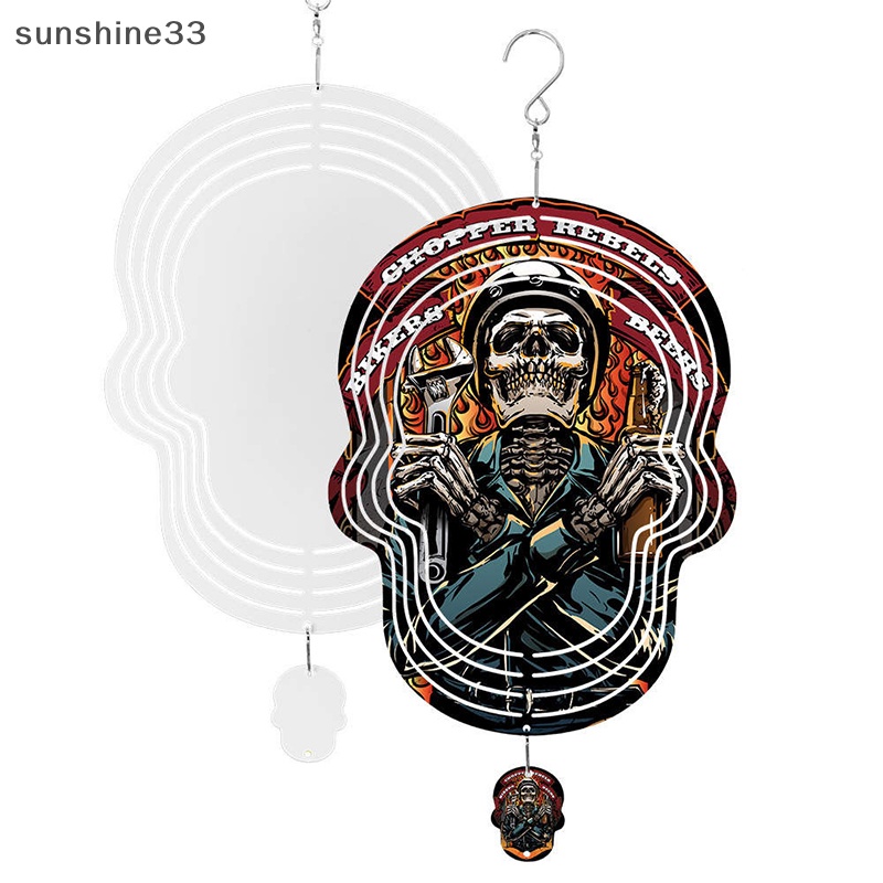 Con Quay Gió 3D 8 Inch Dùng Trang Trí Ngoài Trời