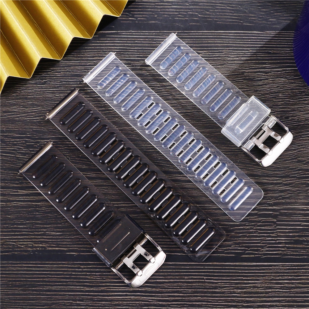 Dây Đeo Trong Suốt Màu Kẹo Chống Rơi Vỡ Thay Thế Cho Đồng Hồ Thông Minh Samsung 20mm / 22mm