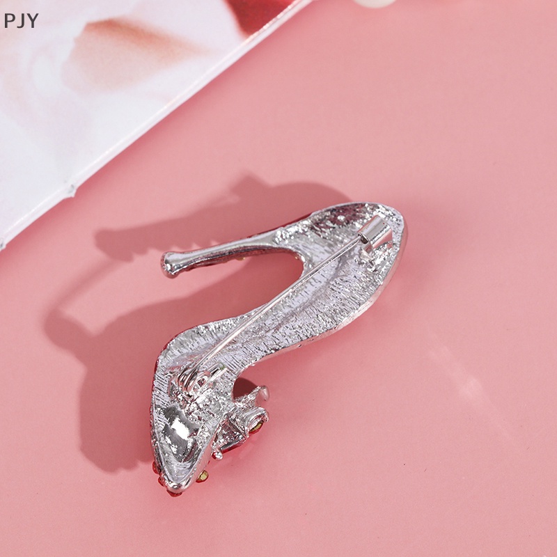 Trâm Cài Áo Hình Giày Cao Gót Thời Trang Sáng Tạo Cho Nữ PJ