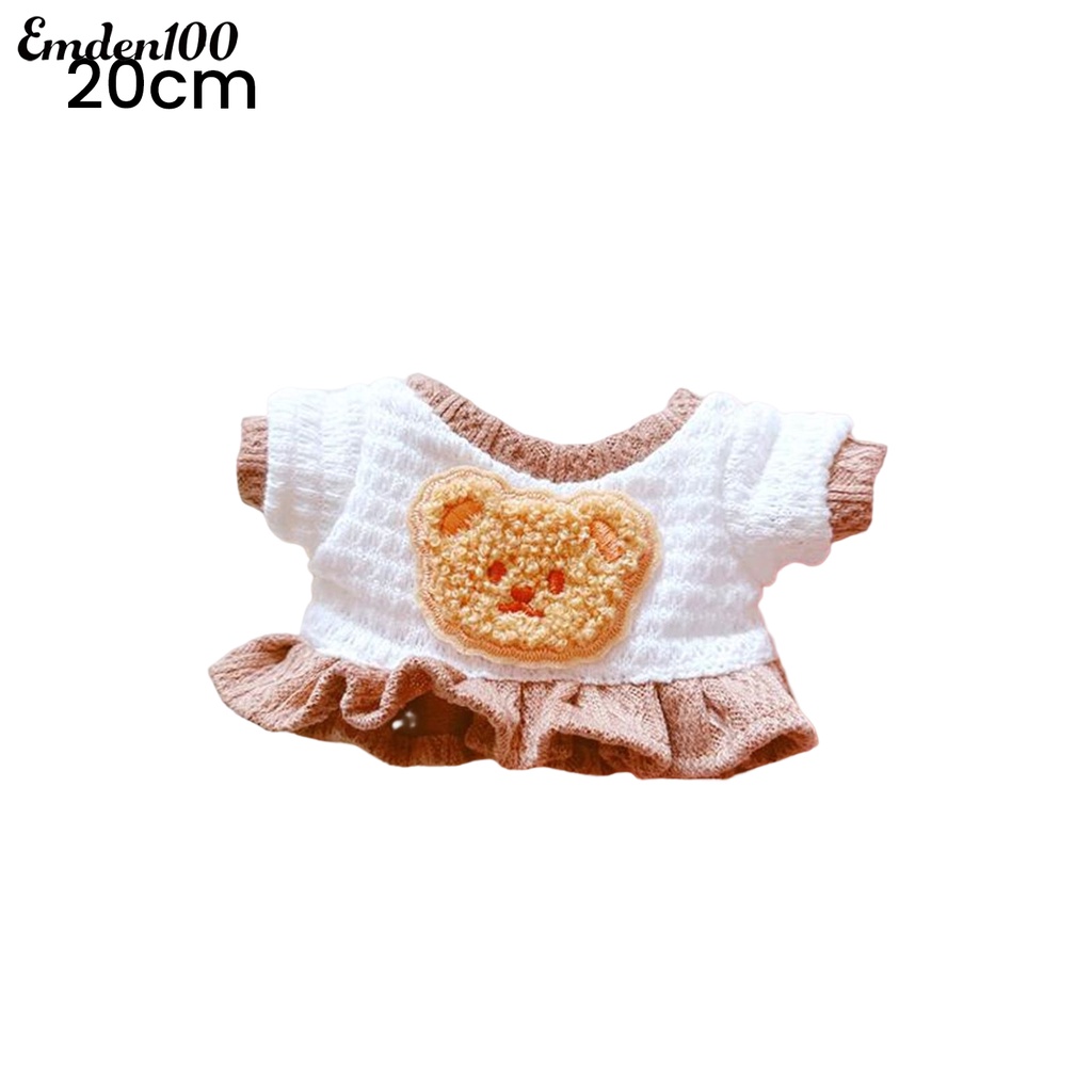Búp Bê Nhồi Bông Vải Cotton Mềm 20cm Dùng Làm Đạo Cụ Chụp Ảnh