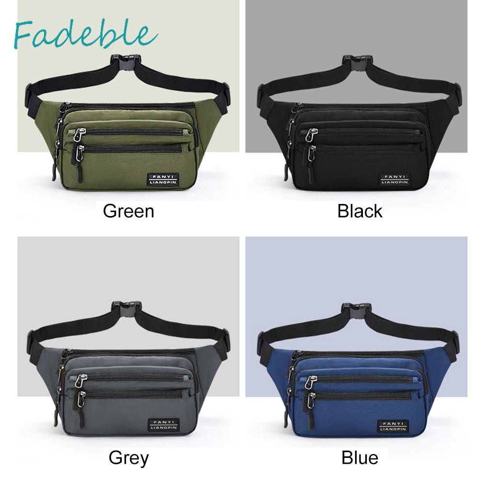 Túi Đeo Chéo Ngực Bằng Da PU 400D Chống Văng Nước Tiện Dụng Mang Theo Du Lịch