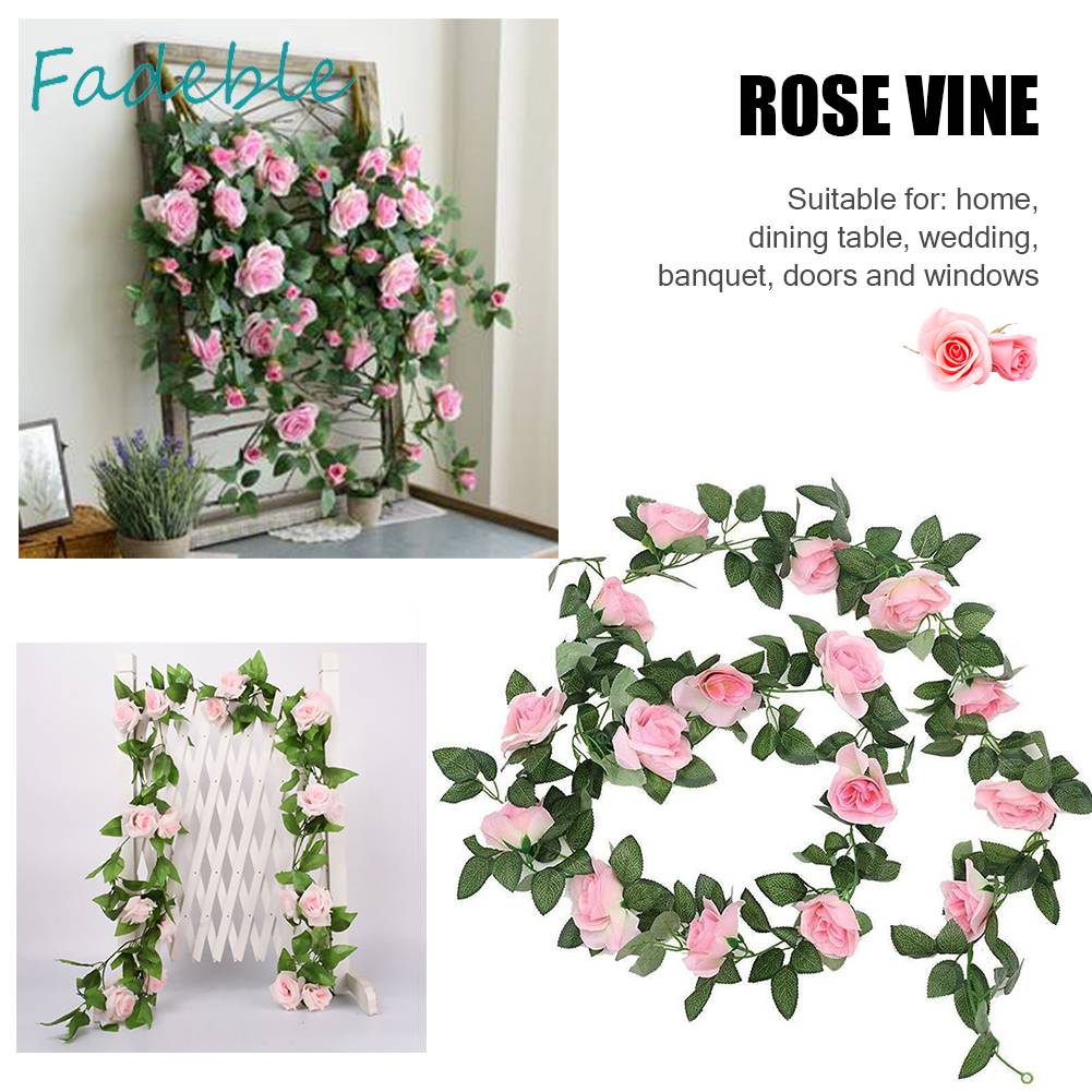 Bộ 2 Bông Hoa Nhân Tạo Bằng Nhựa Gọn Nhẹ Có Thể Điều Chỉnh Dùng Trang Trí Bàn