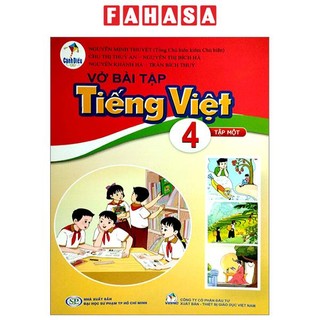 Vở bài tập tiếng việt 4 - tập 1