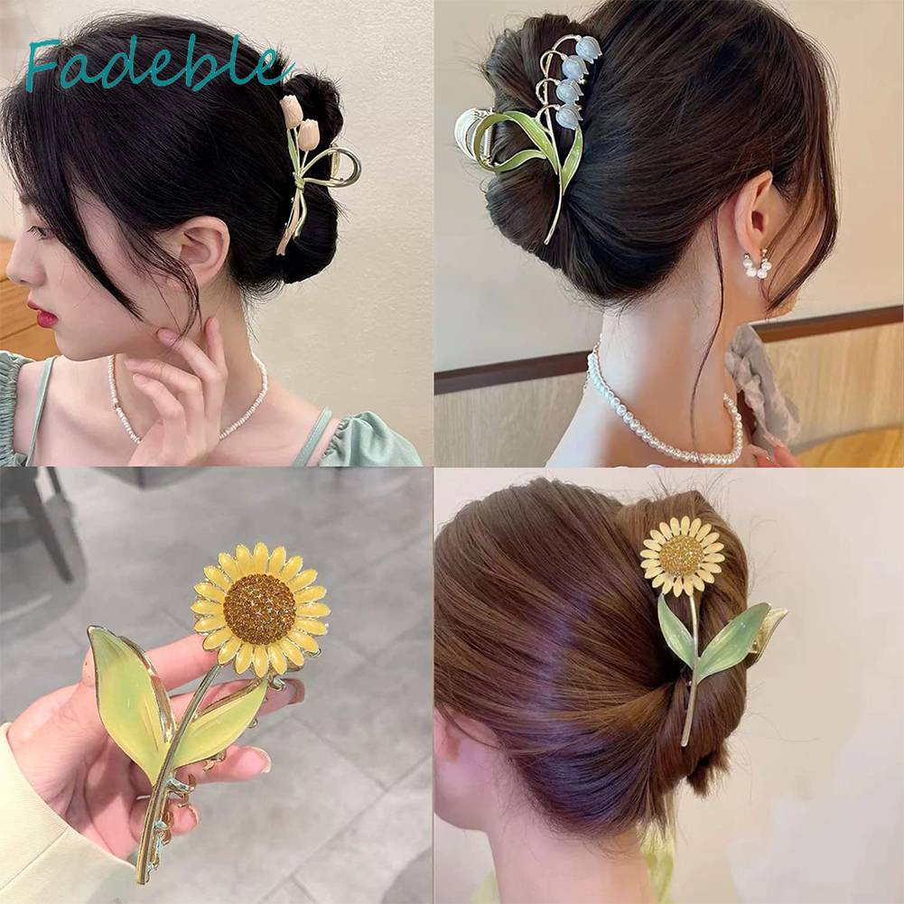 Set 6 Kẹp Tóc Càng Cua Đa Năng