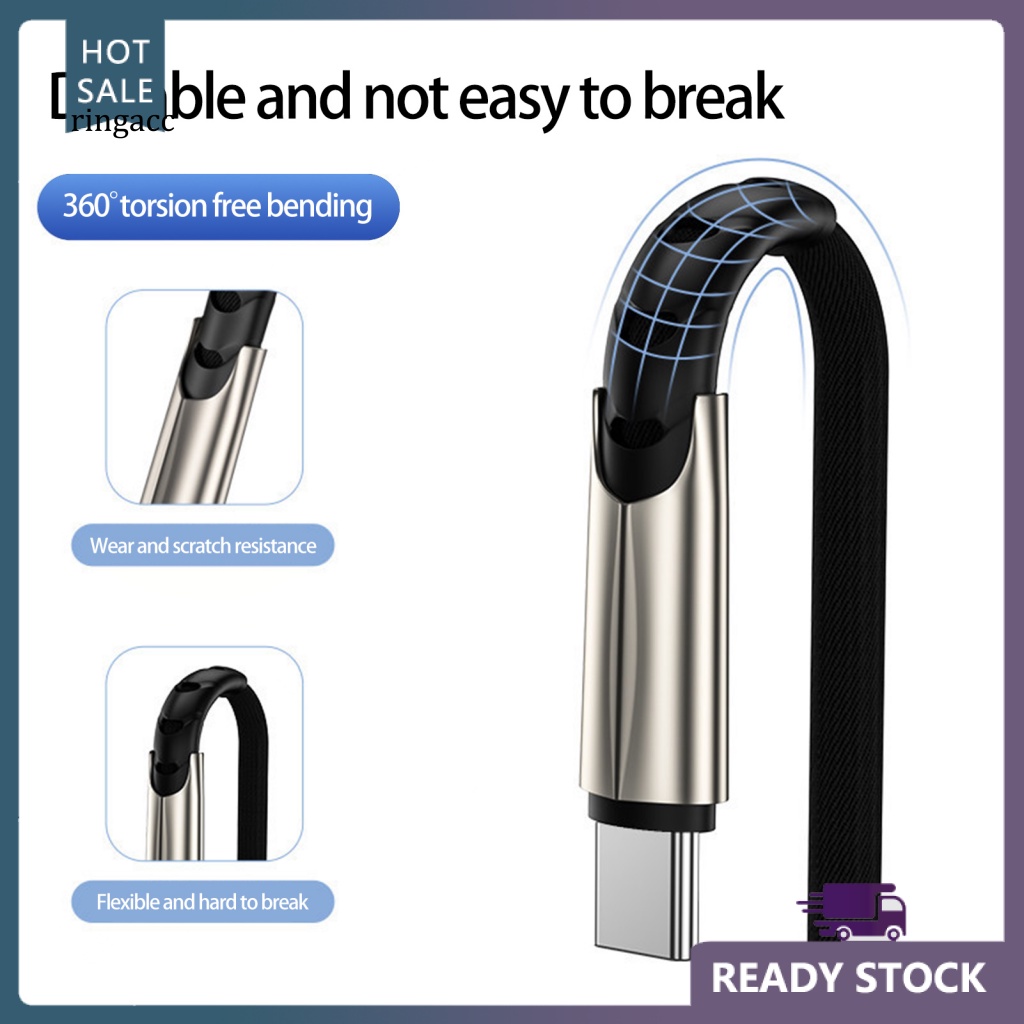 Dây Cáp Sạc RGA Type-C Chống Đứt Gãy Cho Điện Thoại Thông Minh