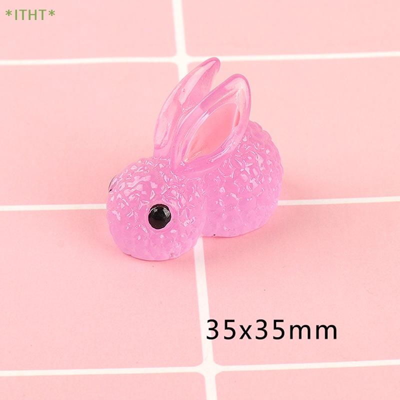 Mô Hình Gà Con Mini Bằng Resin Dạ Quang Dễ Thương Trang Trí Bảng Điều Khiển Xe Hơi / Nhà Cửa / Sân Vườn Mới