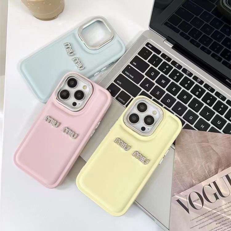 Ốp Điện Thoại Mềm Màu Kẹo Hình Miu Miu Cho iPhone 14 Pro Max 13 Pro Max 14 13 12 11 14 13 12 11 Pro 11 XS Max XS X XR