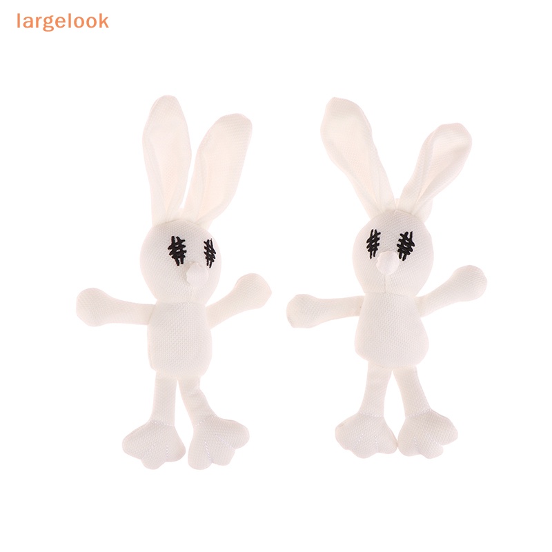 1 Móc Khóa Thỏ Nhồi Bông Hoạt Hình Đáng Yêu