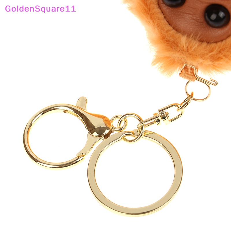 1 Móc Khóa Hình Khỉ Nhồi Bông Tay Dài Dễ Thương