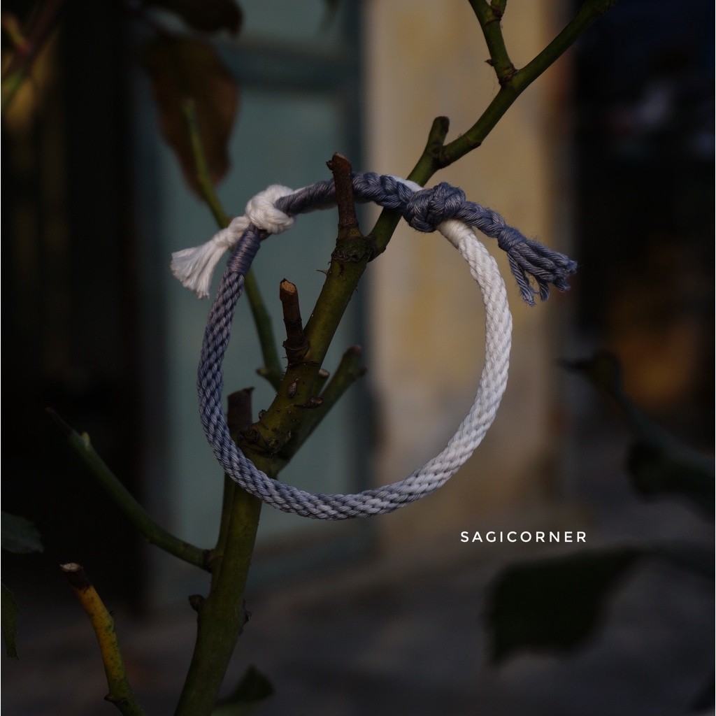 Part 2 - Vòng kumihimo màu ombre handmade