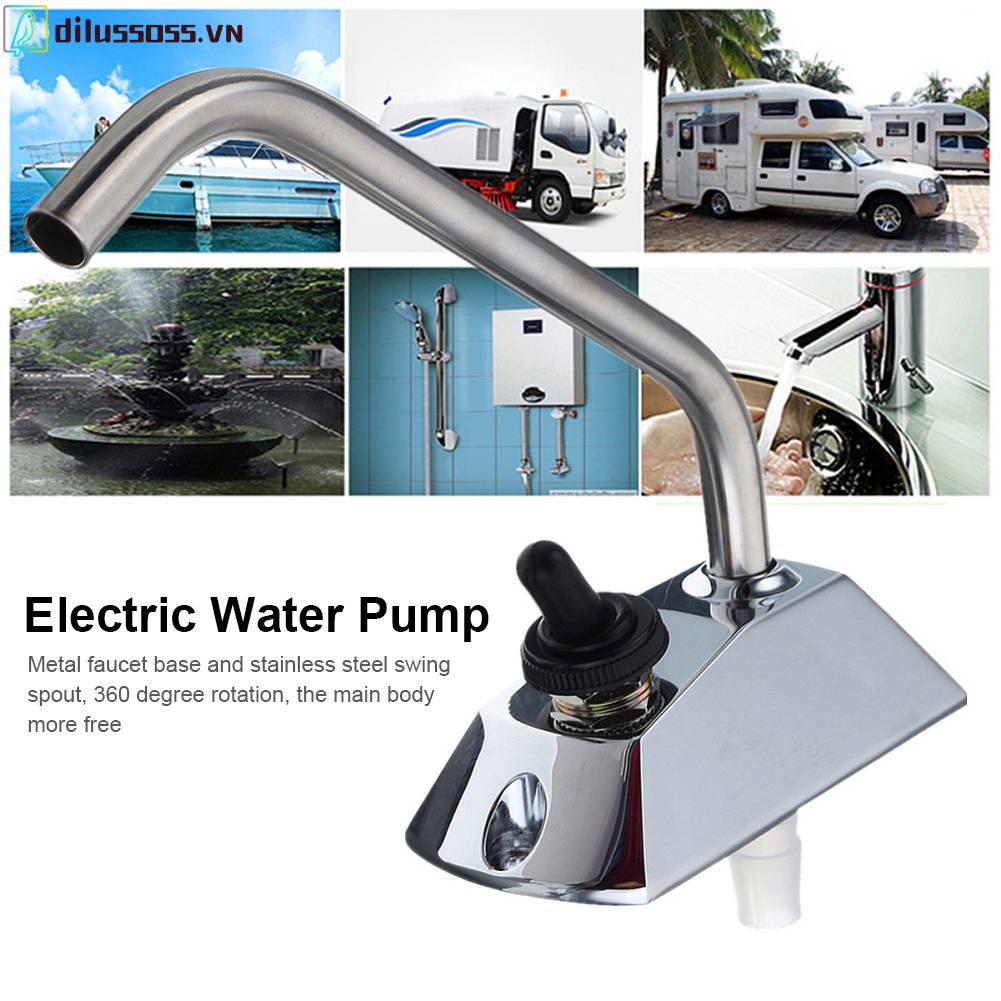 Công Tắc Vòi Nước 12V Chống Ăn Mòn Cho Caravan