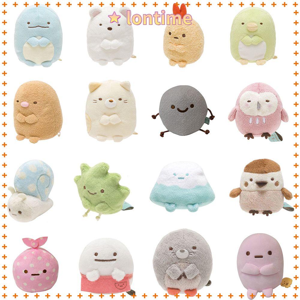 LONTIME Móc Khóa Hình Nhân Vật Sumikko Gurashi Nhồi Bông Đáng Yêu 3.15 ''