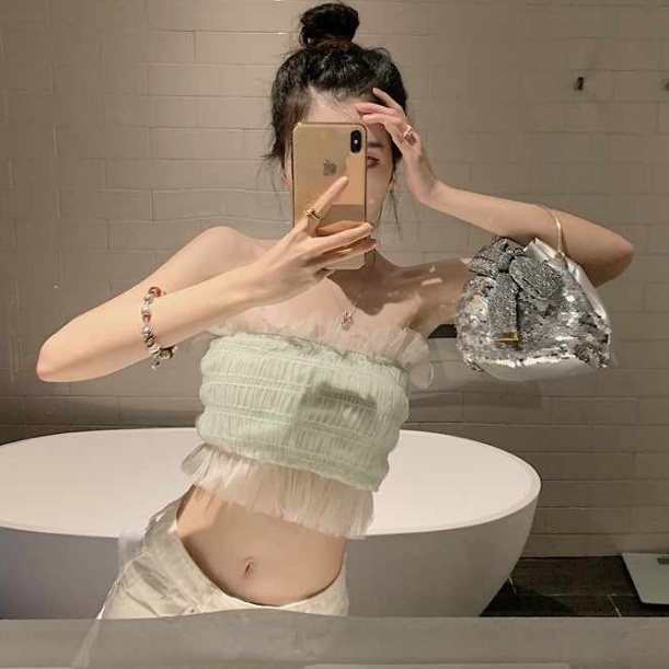 Sense Hyuna Scheming Áo Ống Mỏng Phong Cách Mới Dễ Phối Đồ