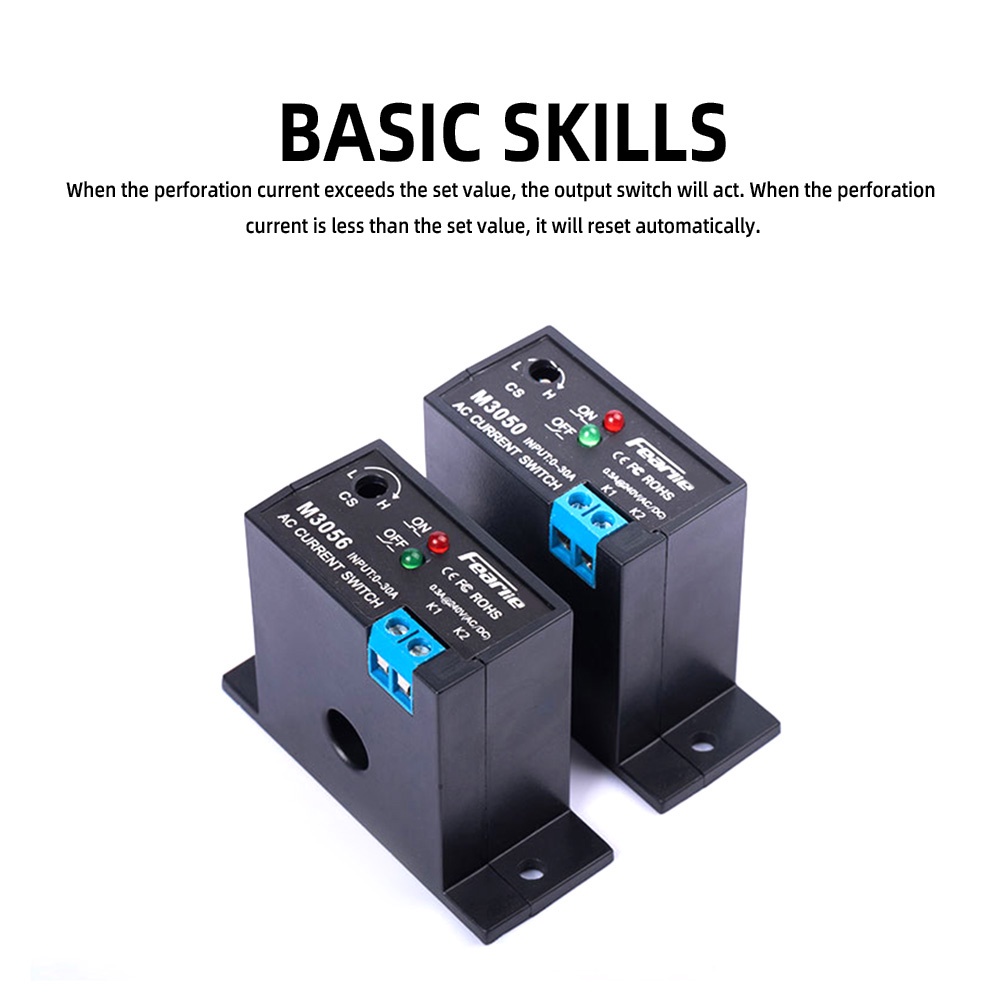 RIRIHI Rơ Le Mini Điều Khiển Dòng Điện AC