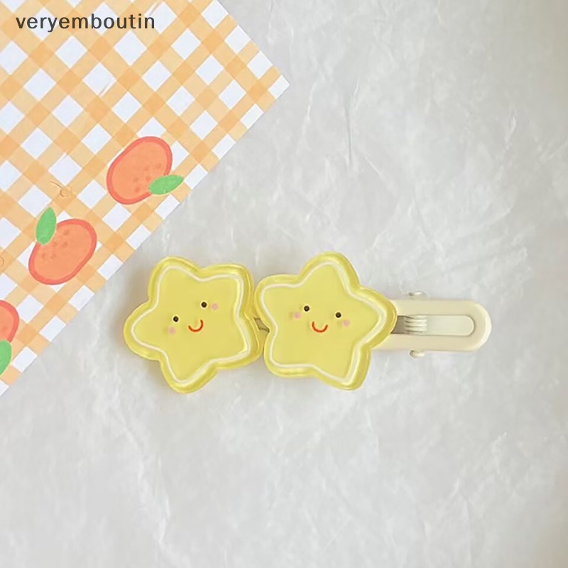 Kẹp Tóc Hình Ngôi Sao Năm Cánh Hoạt Hình Dễ Thương Cho Bé Gái
