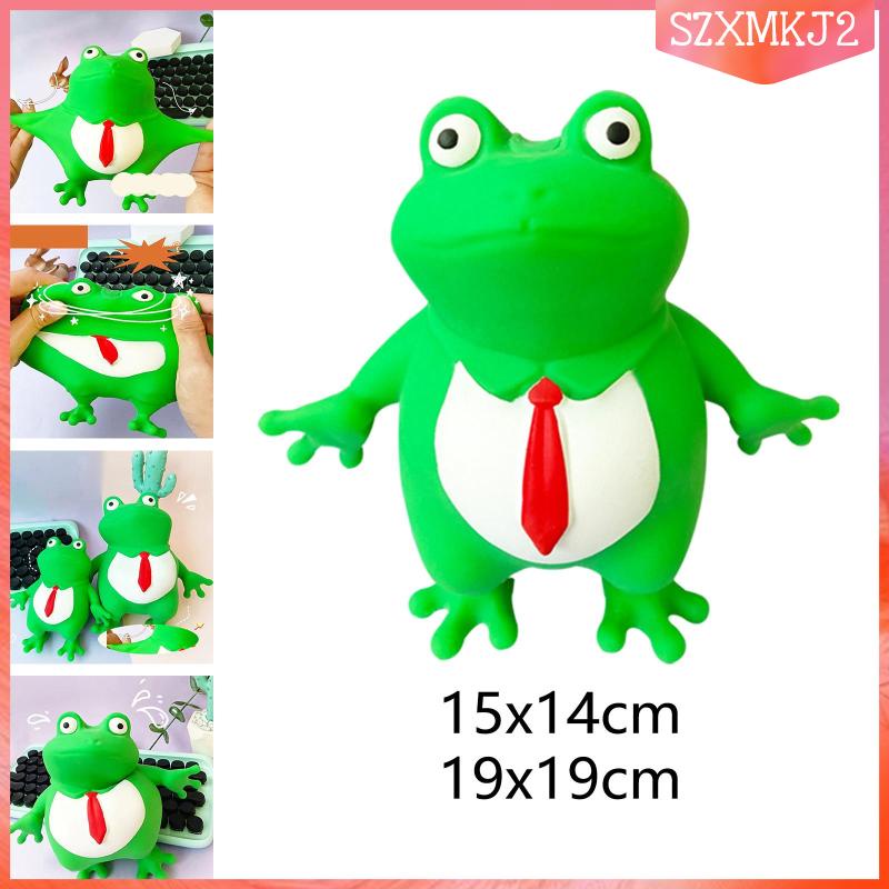 Đồ Chơi Bóp Giảm Căng Thẳng Mềm Mại Hình Chú Ếch Dễ Thương