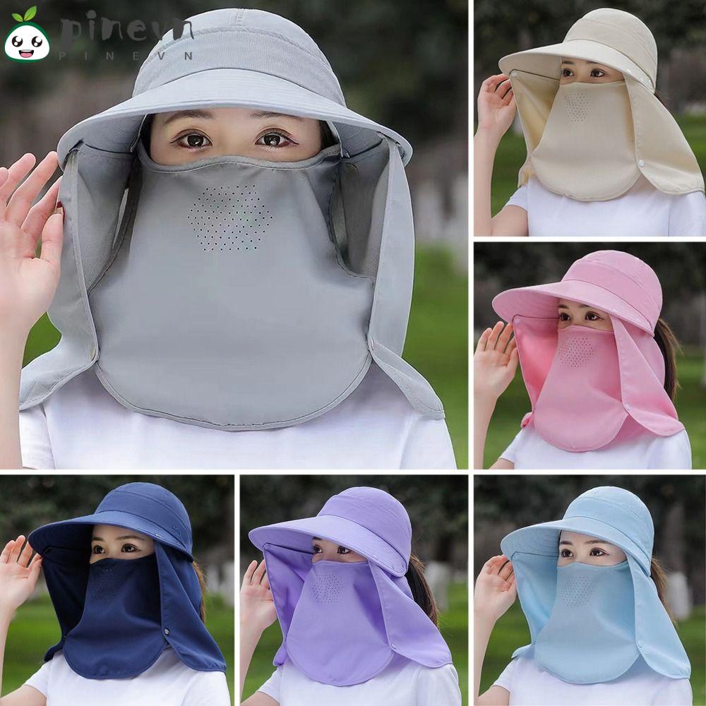 PINEVN Mũ Rộng Vành Chống Nắng Thoáng Khí Thời Trang Mùa Hè