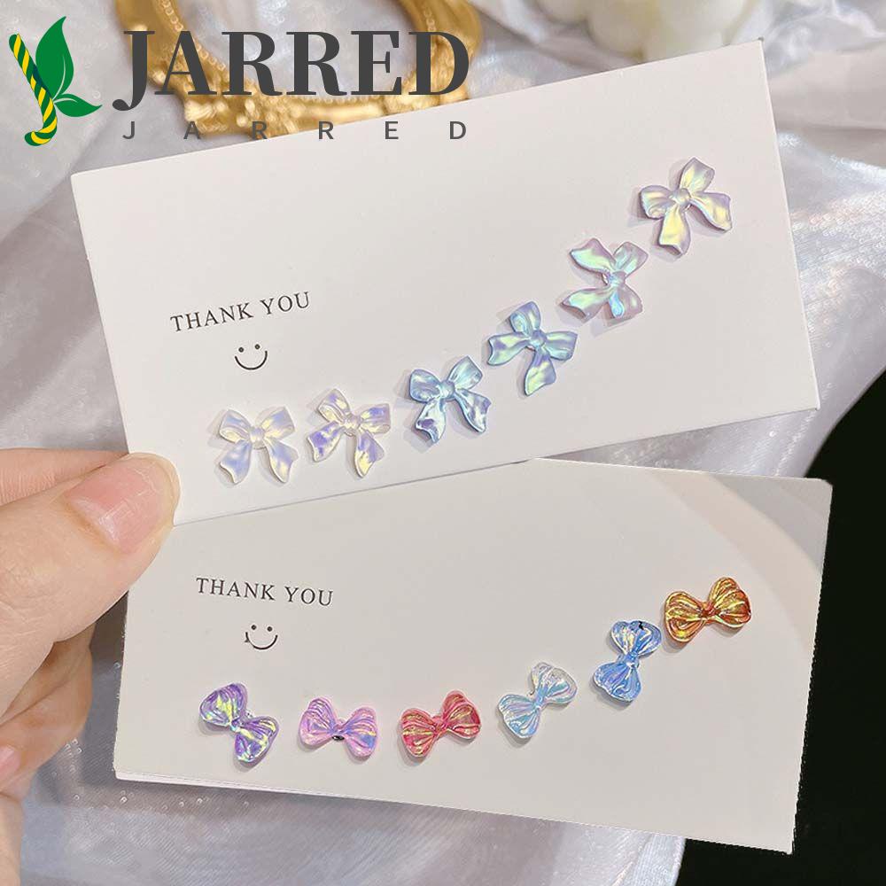 JARRED Khuyên Tai Hình Học Đơn Giản Nhiều Màu Sắc Dành Cho Nữ